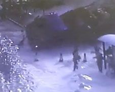 Vrachtwagen laat ravage achter in Shijiazhuang