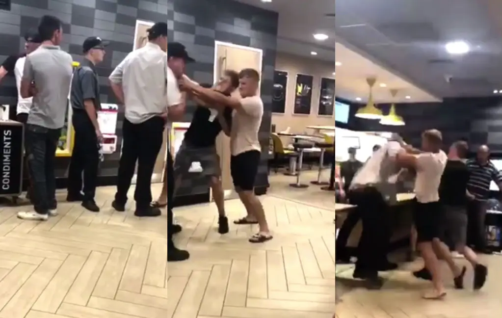 Zatlappen vliegen McDonald’s manager aan