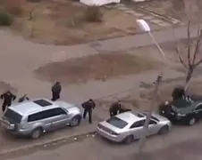 Gangsters oppakken in Kiev