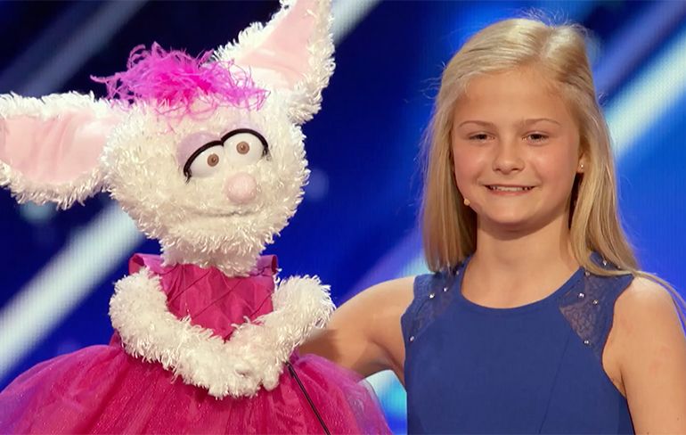 12-jarige Darci Lynne blaast iedereen weg in America's Got Talent