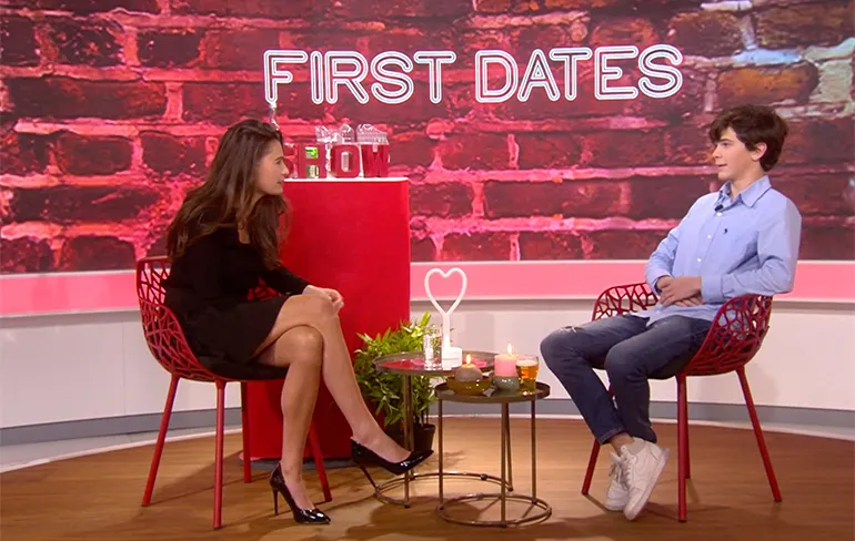 14-jarige Kieckx heeft eindelijk zijn date met 25-jarige Michelle Willemsen