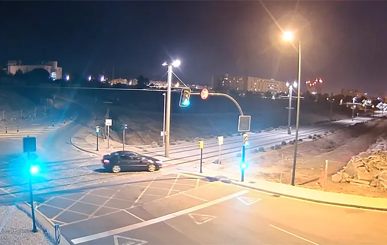 25-jarige dronken vrouw rijdt meer dan kilometer over metrorails in Malaga