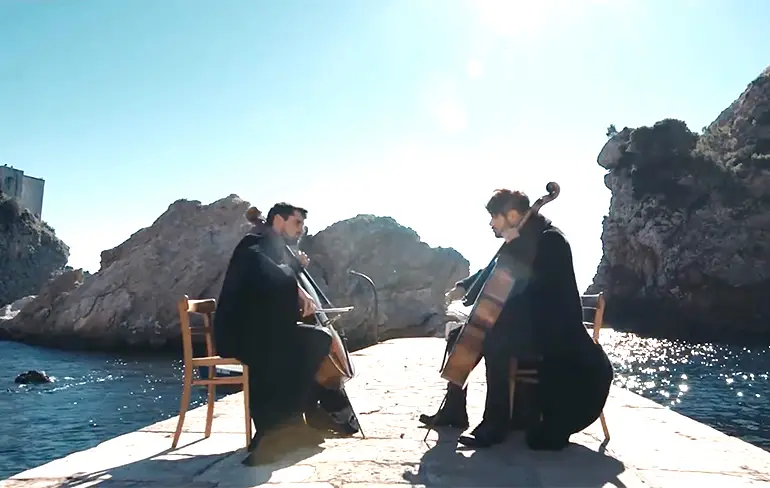 2CELLOS spelen de theme van Game of Thrones