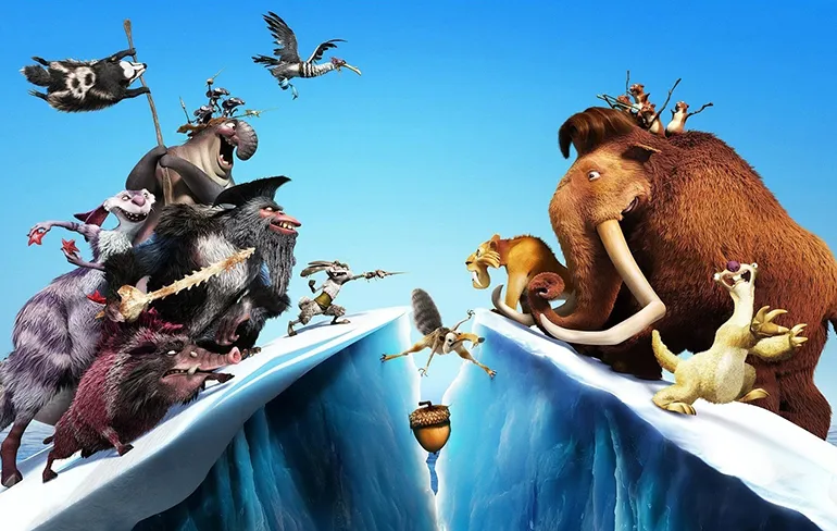 3,3 miljard jaar continentale drift in een animatie