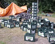 8 meiden willen onder Terschelling door duiken...