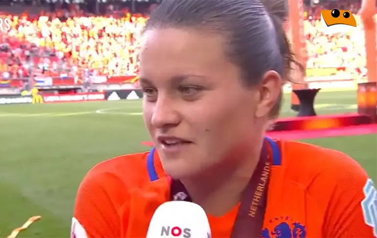 Aanvoerster Sherida Spitse: "Ik rook in de rust gewoon een shaggie!"