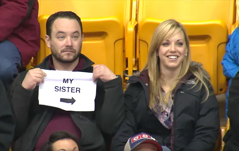 Achter de schermen van een Kiss Cam