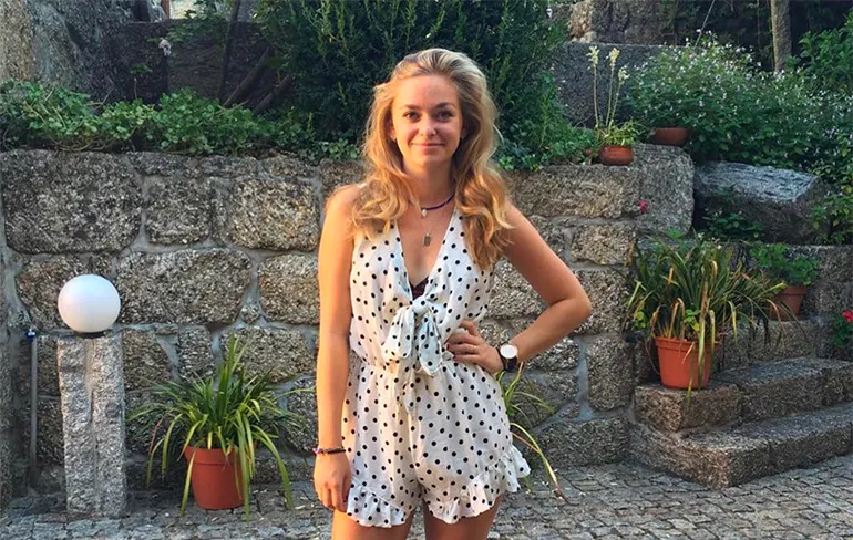 Actrice Pip Pellens naakt voor Linda Mode