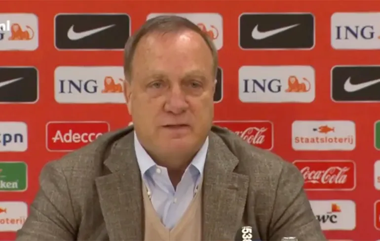 Advocaat: Nee, die winnen niet met 8-0...