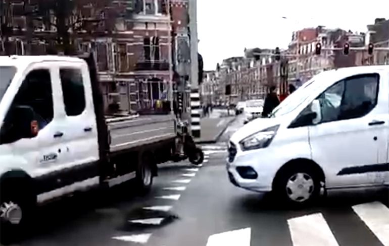 Aftermath beelden fataal ongeluk in Den Haag gaan rond op social media