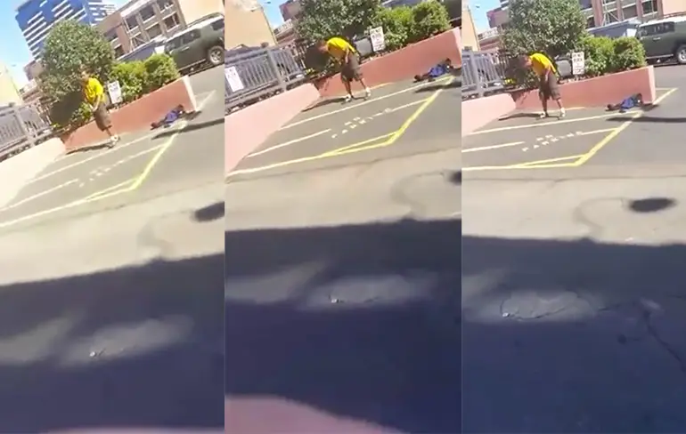 Als je het warm hebt: Pissen op je eigen voorhoofd!