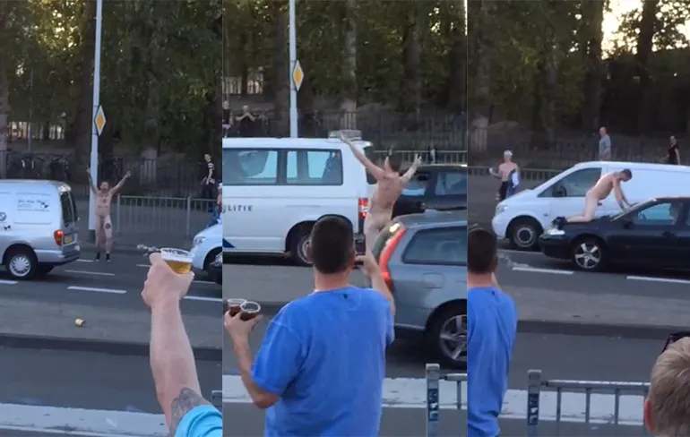 Als PSV kampioen wordt ga ik naakt over straat...