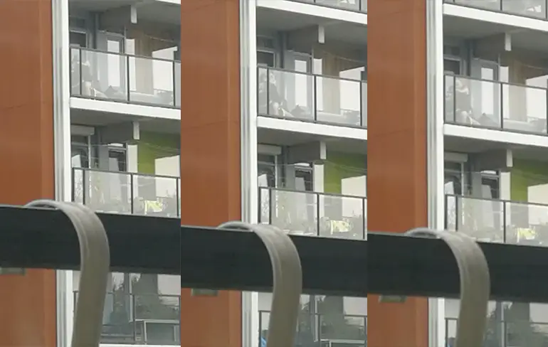 Altijd Nijmegen: Stelletje gaat verveling tegen op balkon...