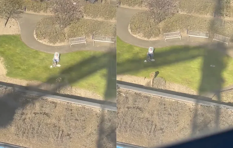 Amai, is de zon ineens weg in het Belgische Oostende