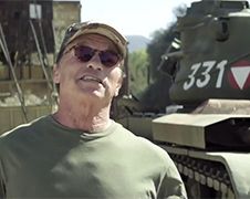 Arnold Schwarzenegger test of iets kapot kan