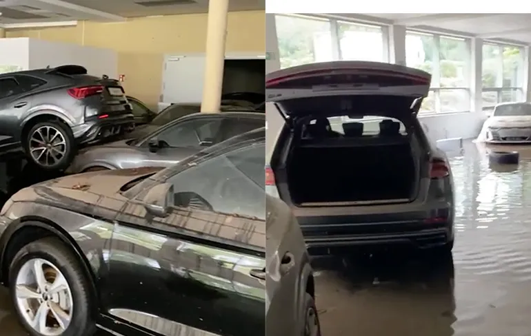 Audi dealer kan de voorraad in showroom wel afschrijven