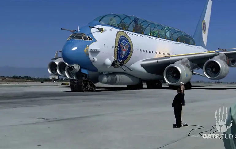 Auto en vliegtuig van Trump krijgen een kleine upgrade