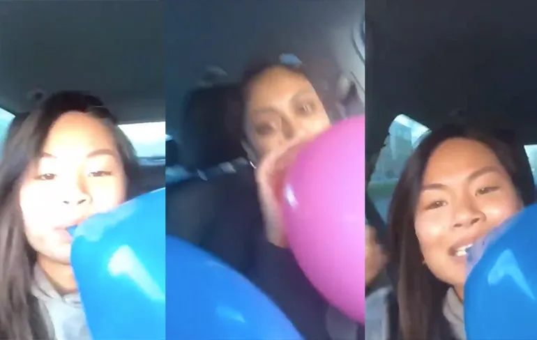 Auto met daarin EOTB Lena en lachgas richt ravage aan in Leeuwarden