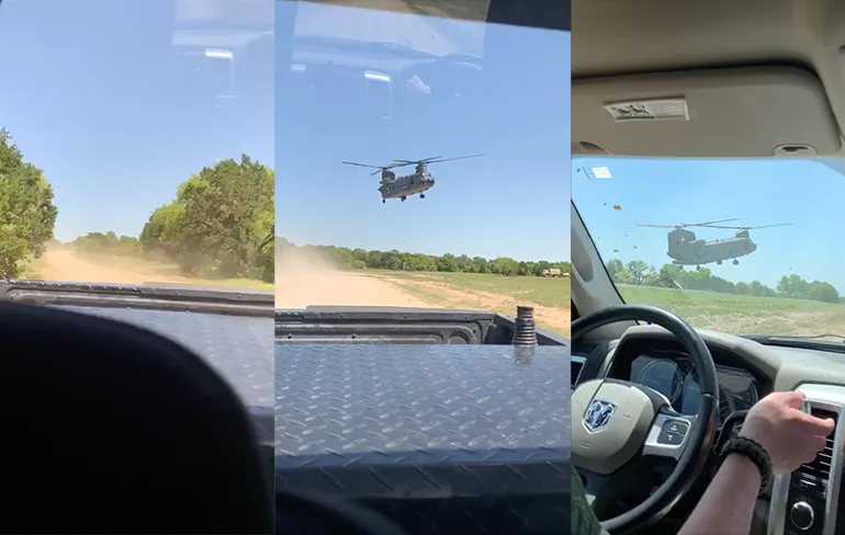 Awesome beelden van Nederlandse Heli's in Texas