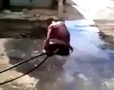 Baantje als rioolontstopper in Brazilie geen pretje