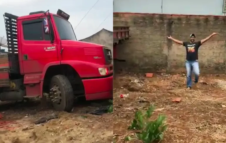 Baas, die stenen zijn geleverd, maar we zijn een beetje dom geweest...