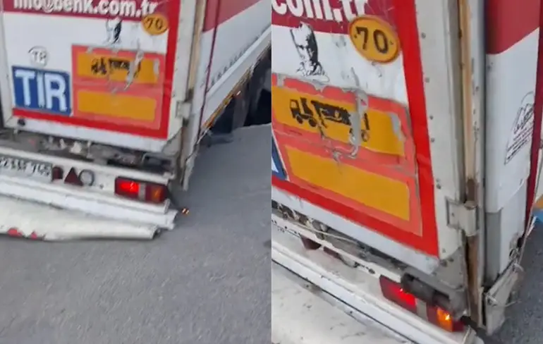Baas, kun jij een kraan sturen om de truck even te tillen?