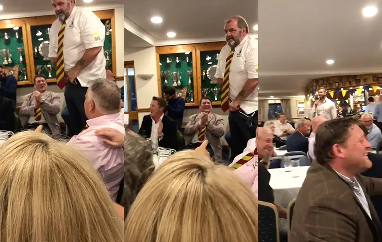 Ballen van Harry komen op elk feestje tevoorschijn!