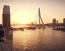 BAM! Drone over Rotterdam!