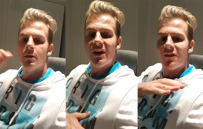 BAM! Rapper Sjors opent 2018 met keiharde freestyle!