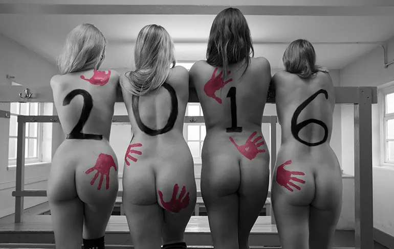 Battle of the naaktkalenders: Oxford University vs Liverpool University