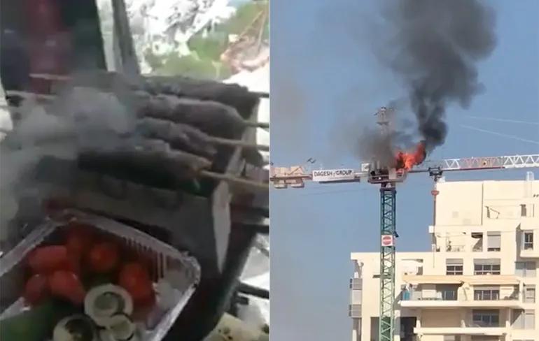 BBQ-en in kraan is achteraf toch niet zo'n goed idee