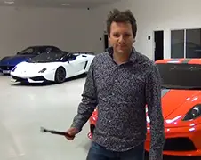 BBQ-en met een Lamborghini Aventador