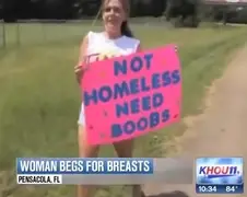 Bedelen voor Boobies...