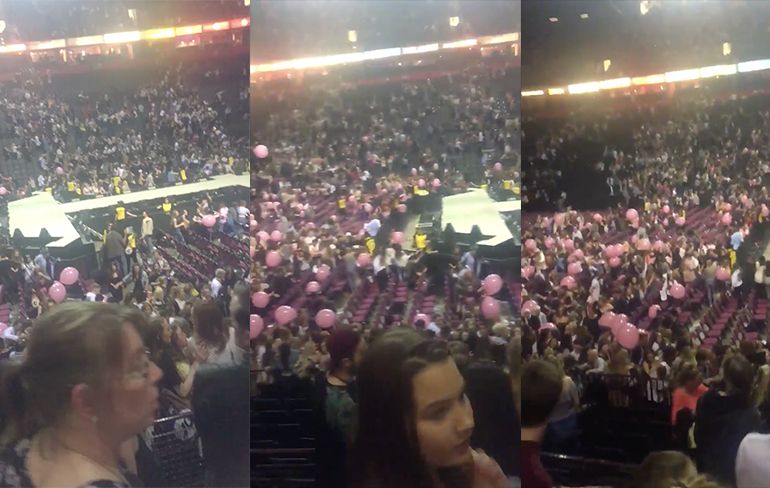 Beelden na explosie concert Ariana Grande in Manchester