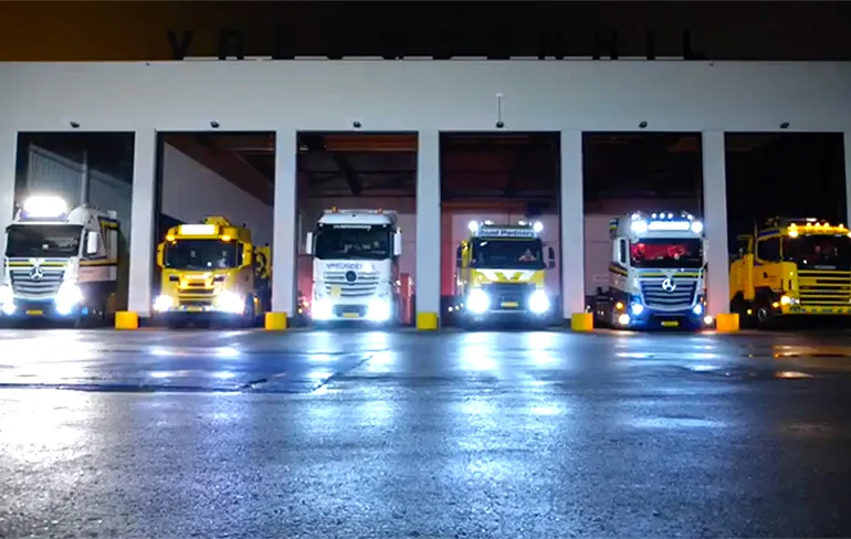 Bergers doen ook een mooie lichtshow op Beuk de ballen uit de boom