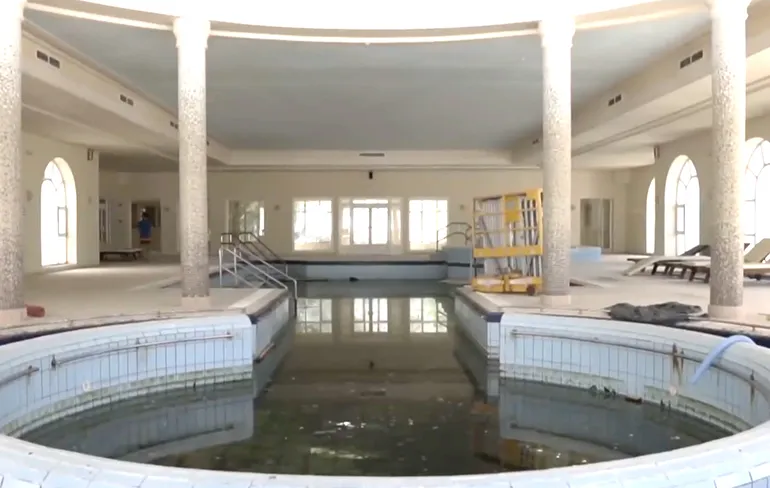 Bezoekje aan een verlaten heel luxueus resort in Tunesië