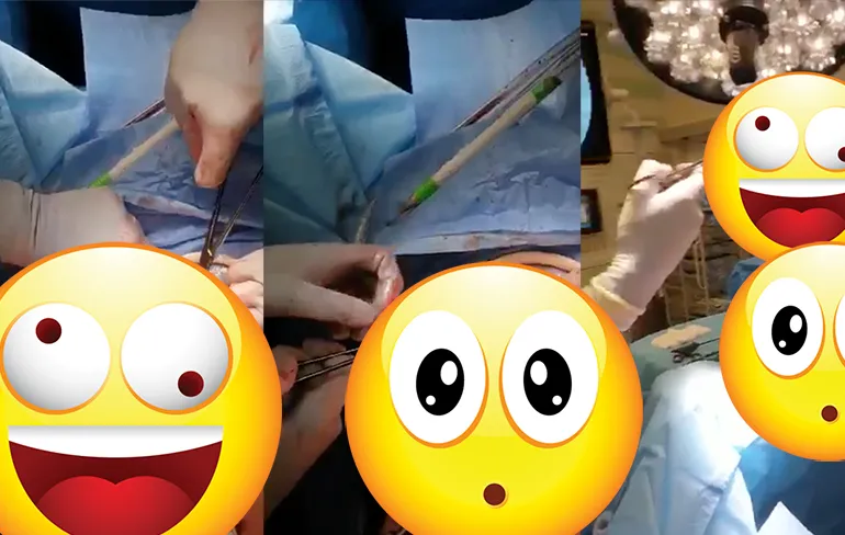 Bizar: Verwijderen speeltje op Nederlandse spoedeisende hulp op social media