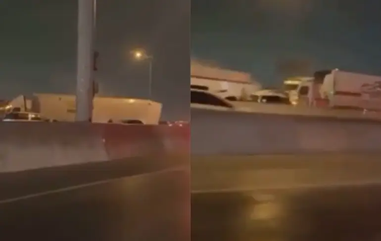Bizarre video van kettingbotsing met meer dan 100 voertuigen in Texas