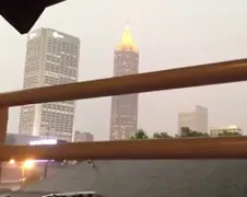 Bliksem heeft het voorzien op één appartement