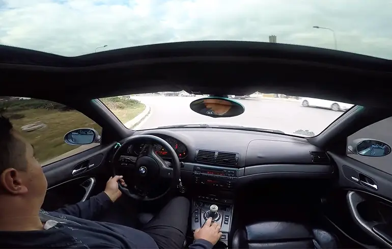 BMW M3 rijder weet nu ook dat hij geen coureur is