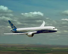 Boeing oefent met 787-9 Dreamliner voor airshow Farnborough