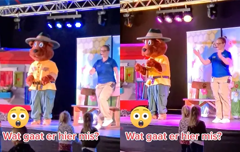 Bollo de Beer denkt dat hij bij een andere voorstelling zit