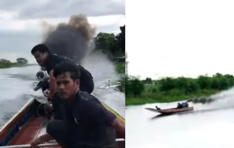Bootje gaat ontiegelijk hard!