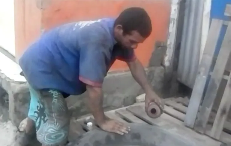 Braziliaan doet bandje oppompen met een BOEM!