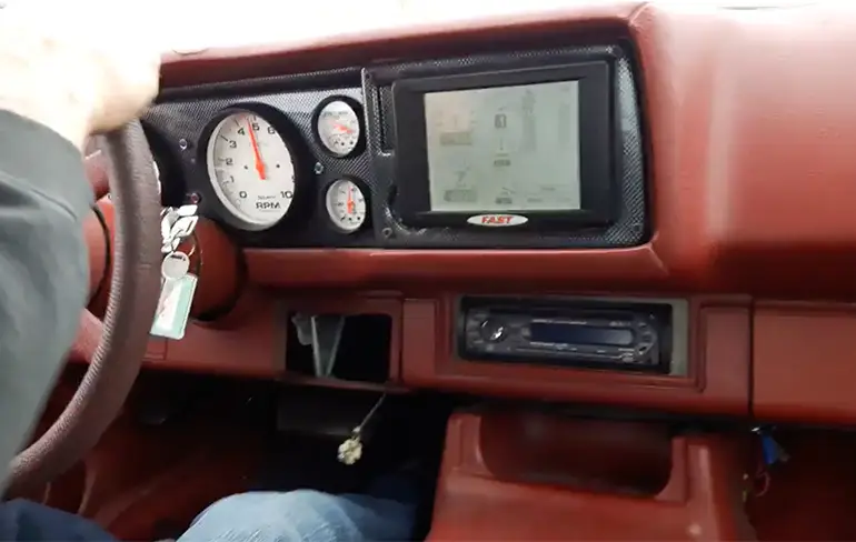 Camaro Z28 vat vlam tijdens een proefrit