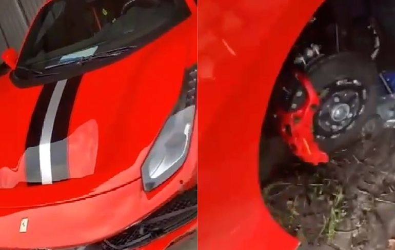 Chauffeur Ferrari 488 Pista misschien toch niet de oorzaak crash Wassenaar