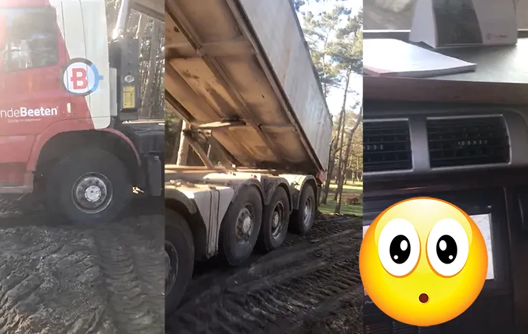 Chauffeur heeft echt top entertainment in de cabine