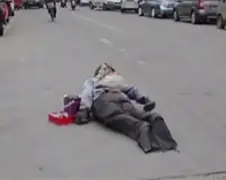 Chinese bedelaar blijkt toch grote oplichter...