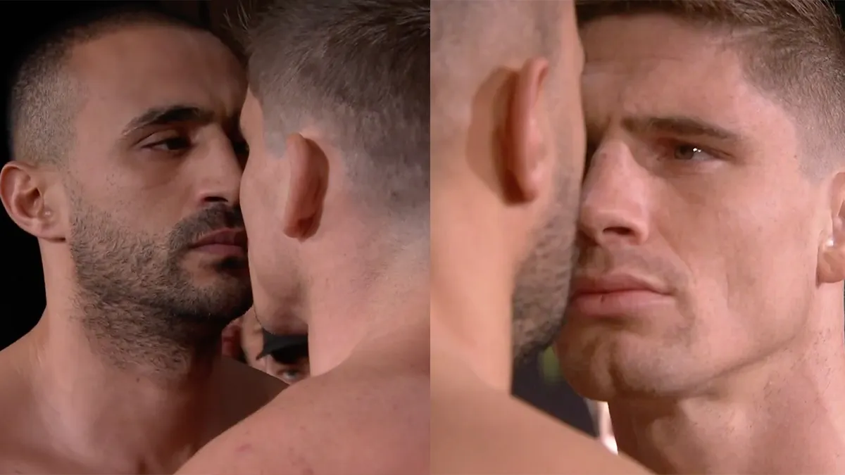 Collision 2: Weging en Staredown Rico Verhoeven vs Badr Hari
