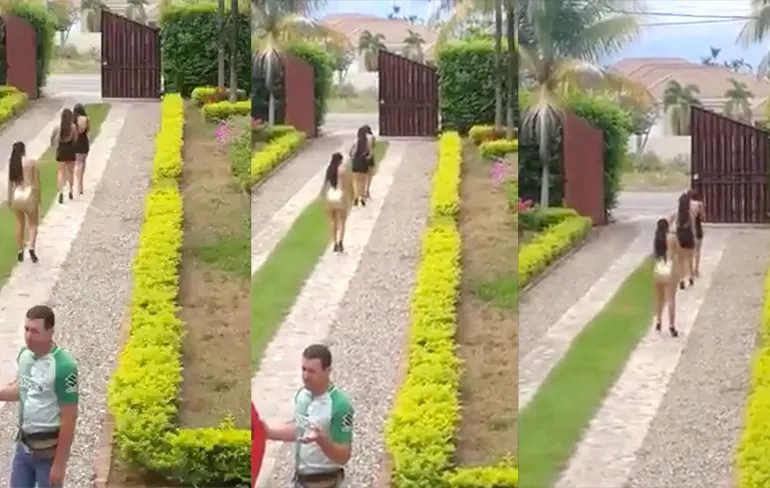 Colombiaanse publieke dames hebben een hele zware nacht gehad